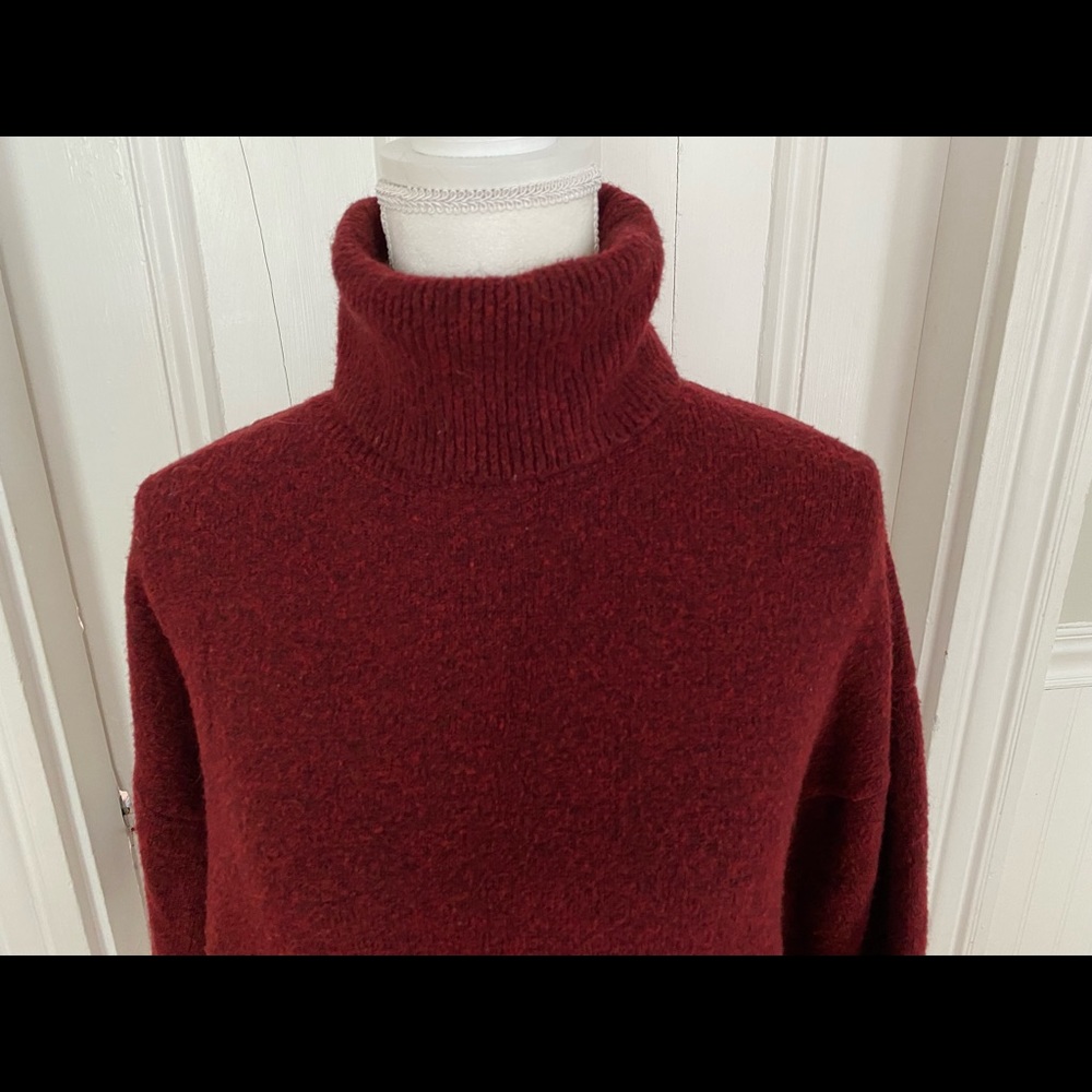 H&M Soft Turtleneck Tunic Sweater